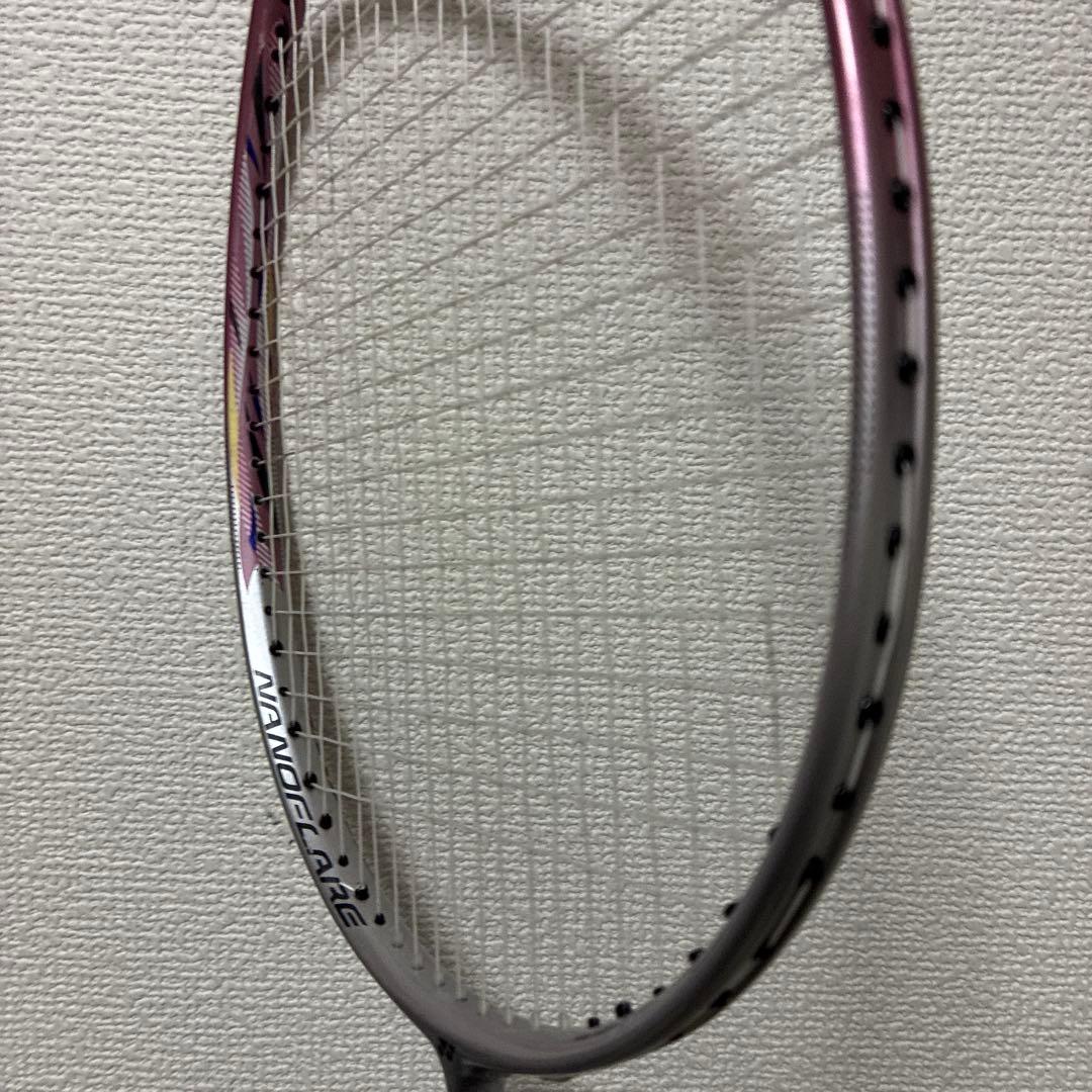 NANOFLARE600 バドミントンラケット ナノフレア 4U6 ほぼ新品