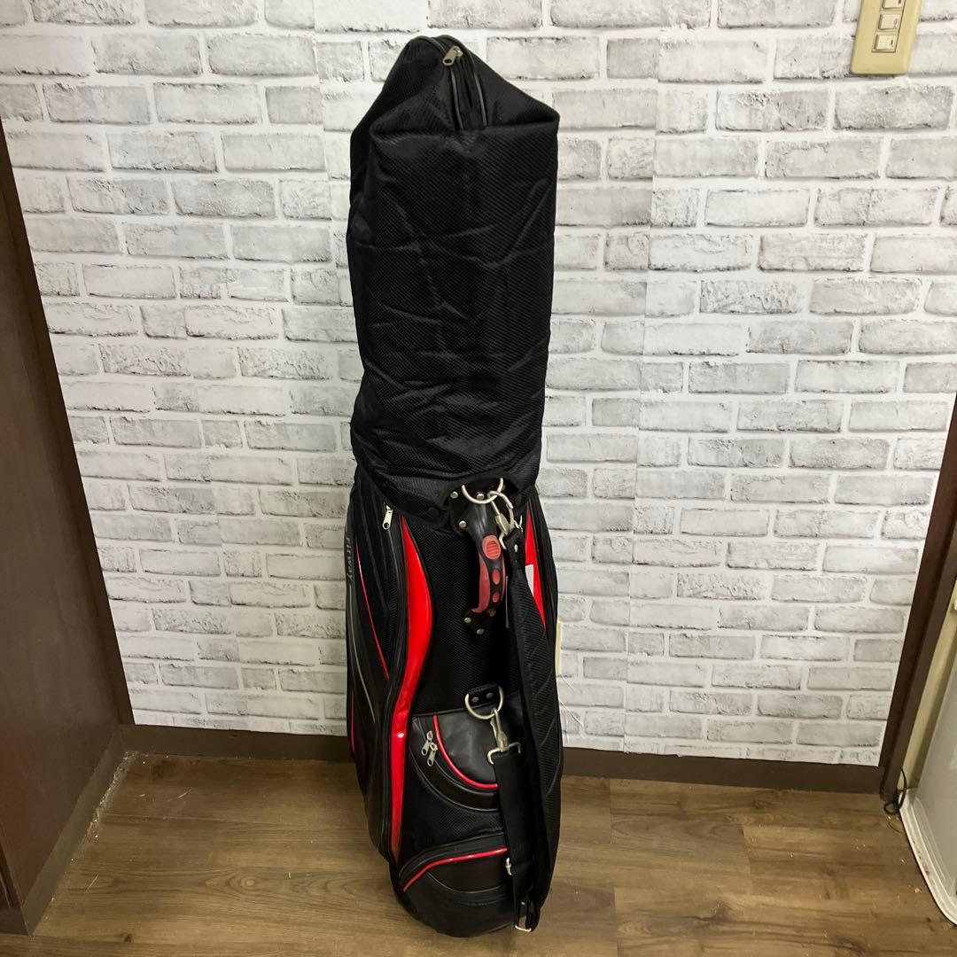 【軽量・美品】Fitway フィットウェイ キャディバッグ 5分割 ブラック