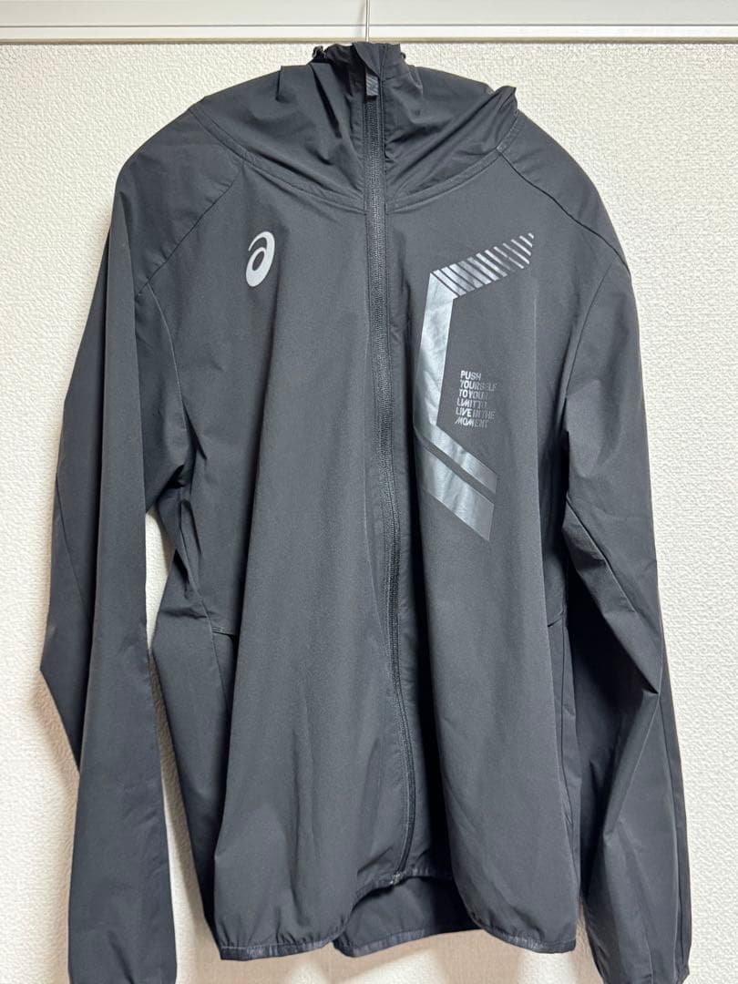 【セットアップ】asics LIMOストレッチウーブンフーディー M メンズ