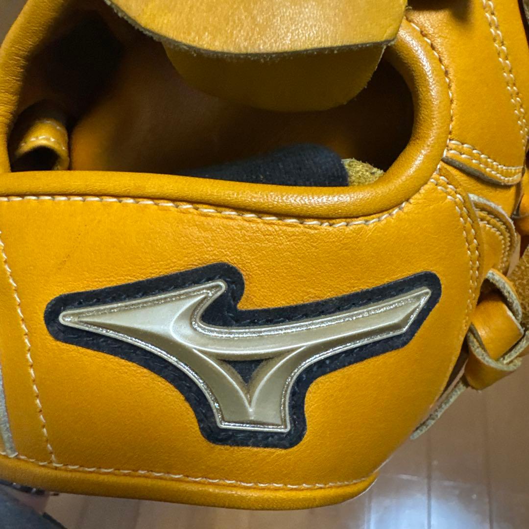 M*0様 Mizuno Global Elite 軟式グローブ オレンジ