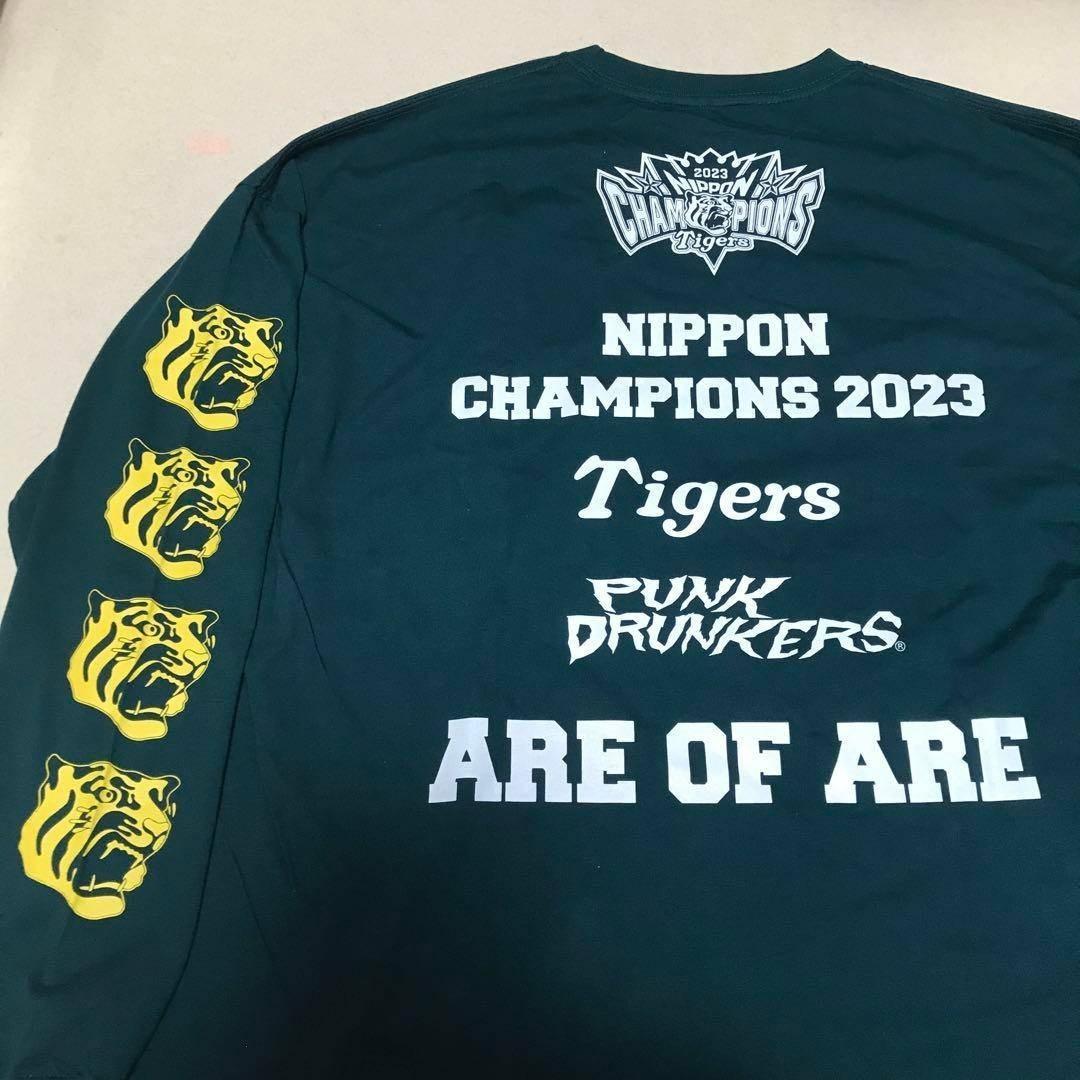 未使用 パンクドランカーズ M 阪神タイガース Tシャツ 長袖 ロンT 優勝