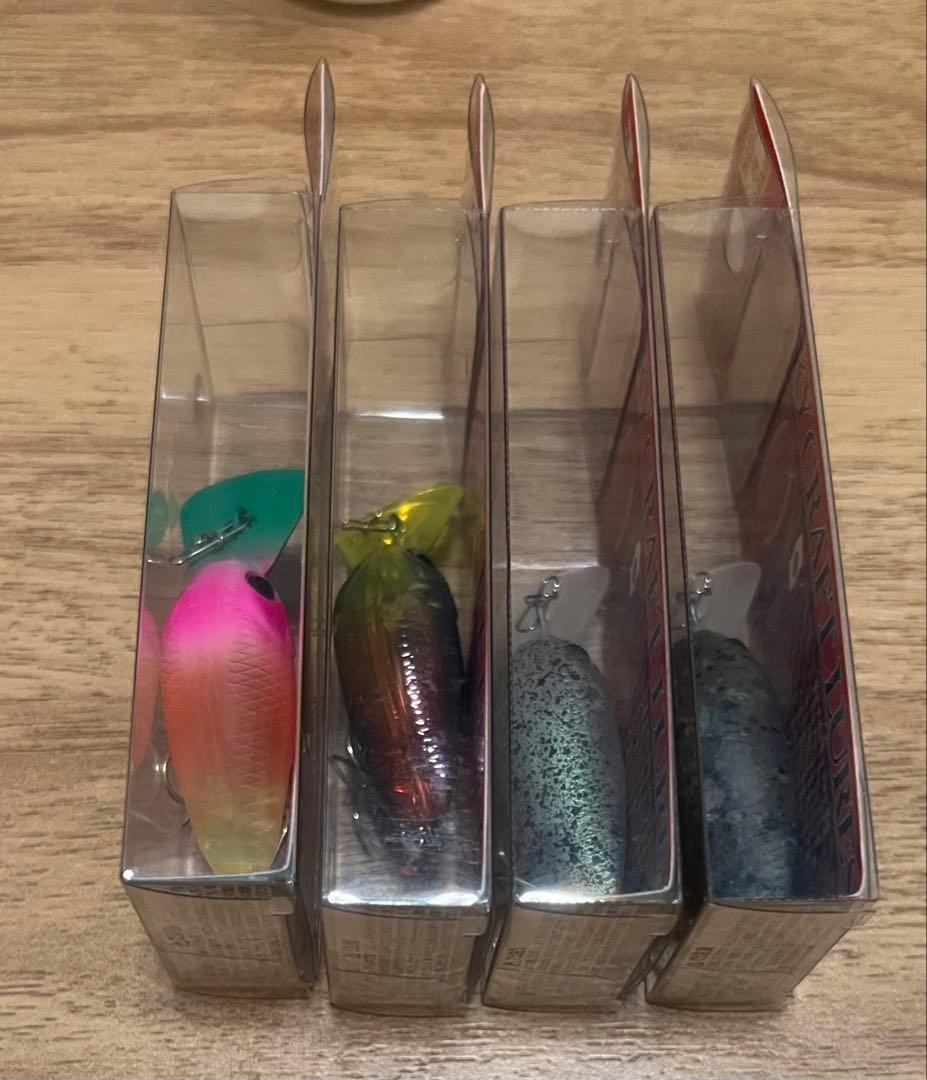 ラッキークラフト ディープクラピー×4 オリカラ