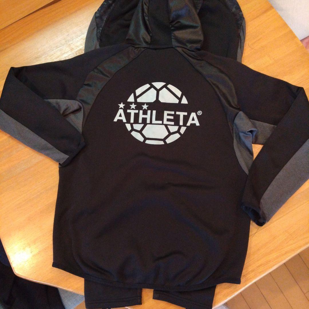 ATHLETA 迷彩柄 裏地フリース　ジャージ上下