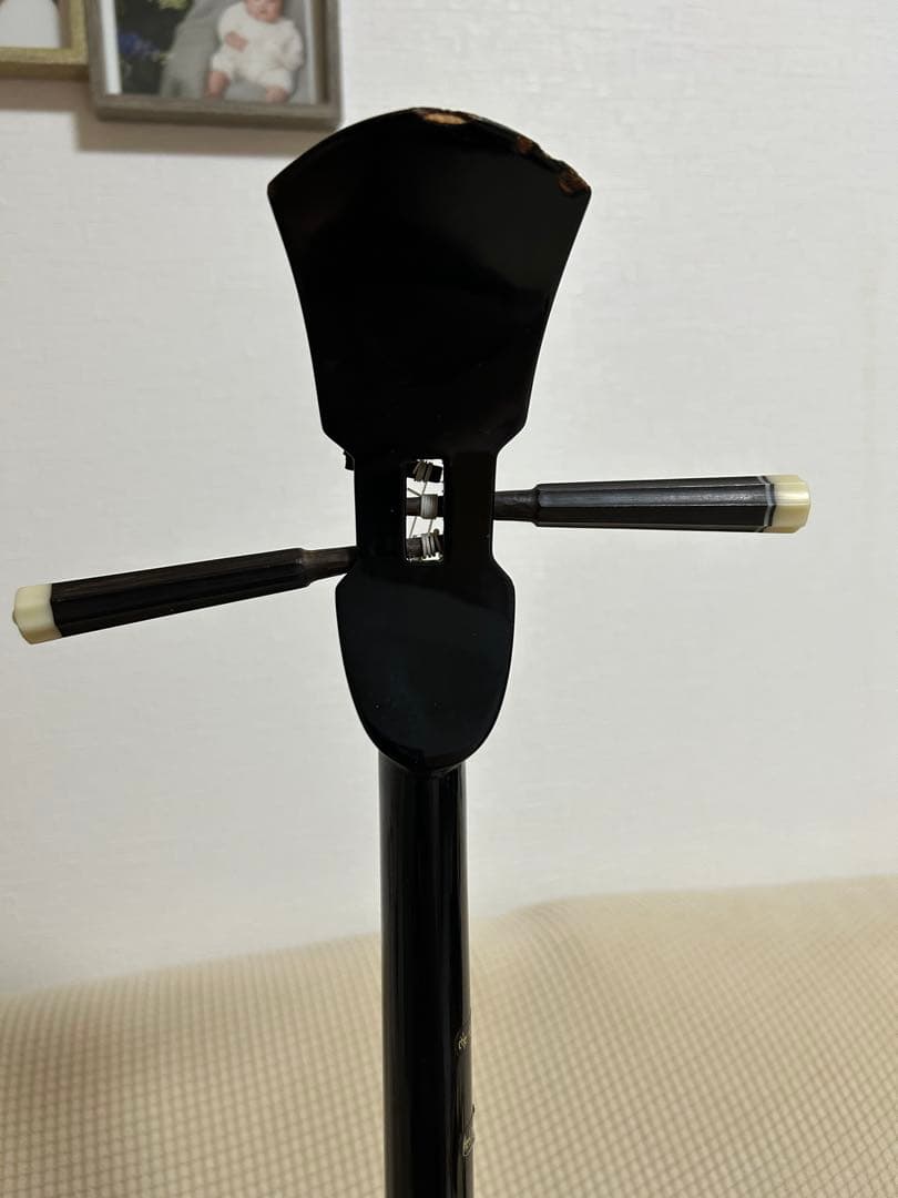 本蛇皮 三線 本体 バチ付き 沖縄