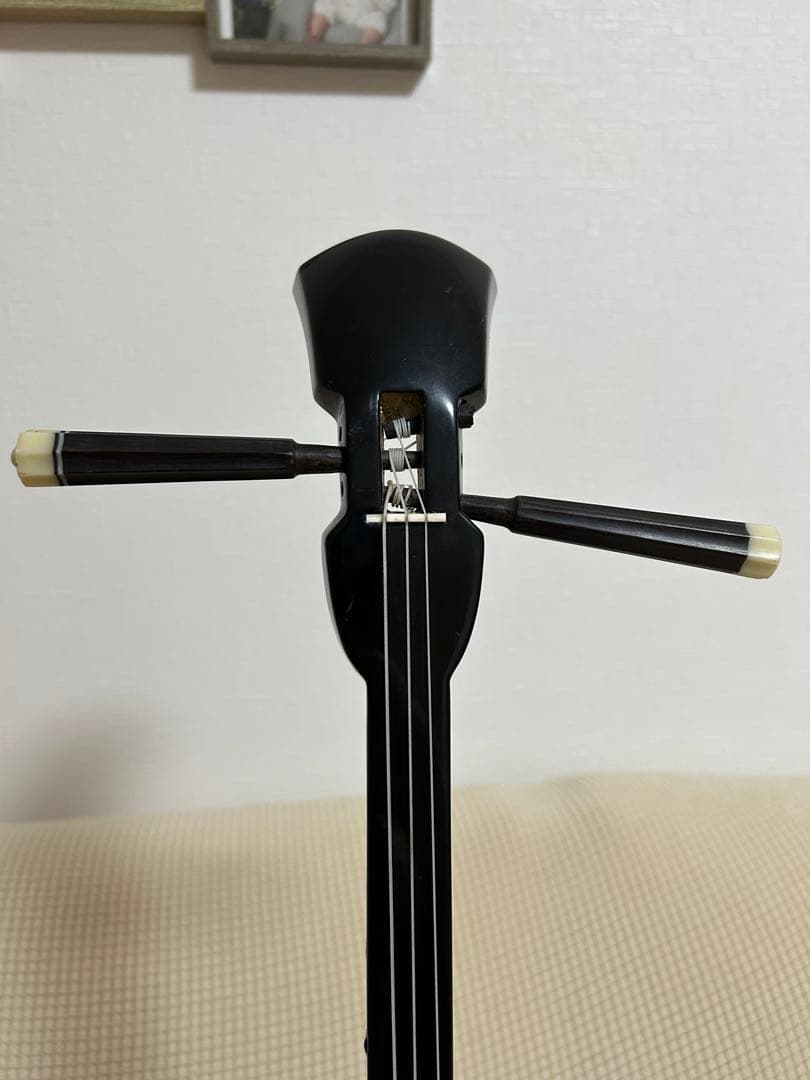 本蛇皮 三線 本体 バチ付き 沖縄