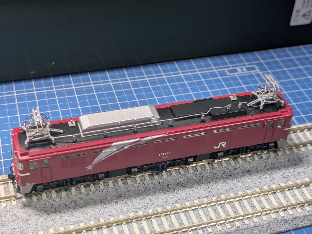 値下げ中!! TOMIX 7126 JR EF81（北斗星、Hゴムグレー）加工品