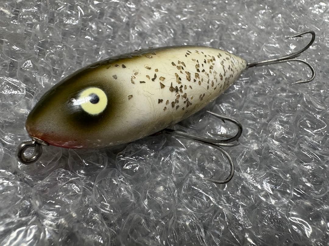 オールドヘドン　ザラ2 最初期　ワッシャーアイ　縦割れ　吹き目　HEDDON
