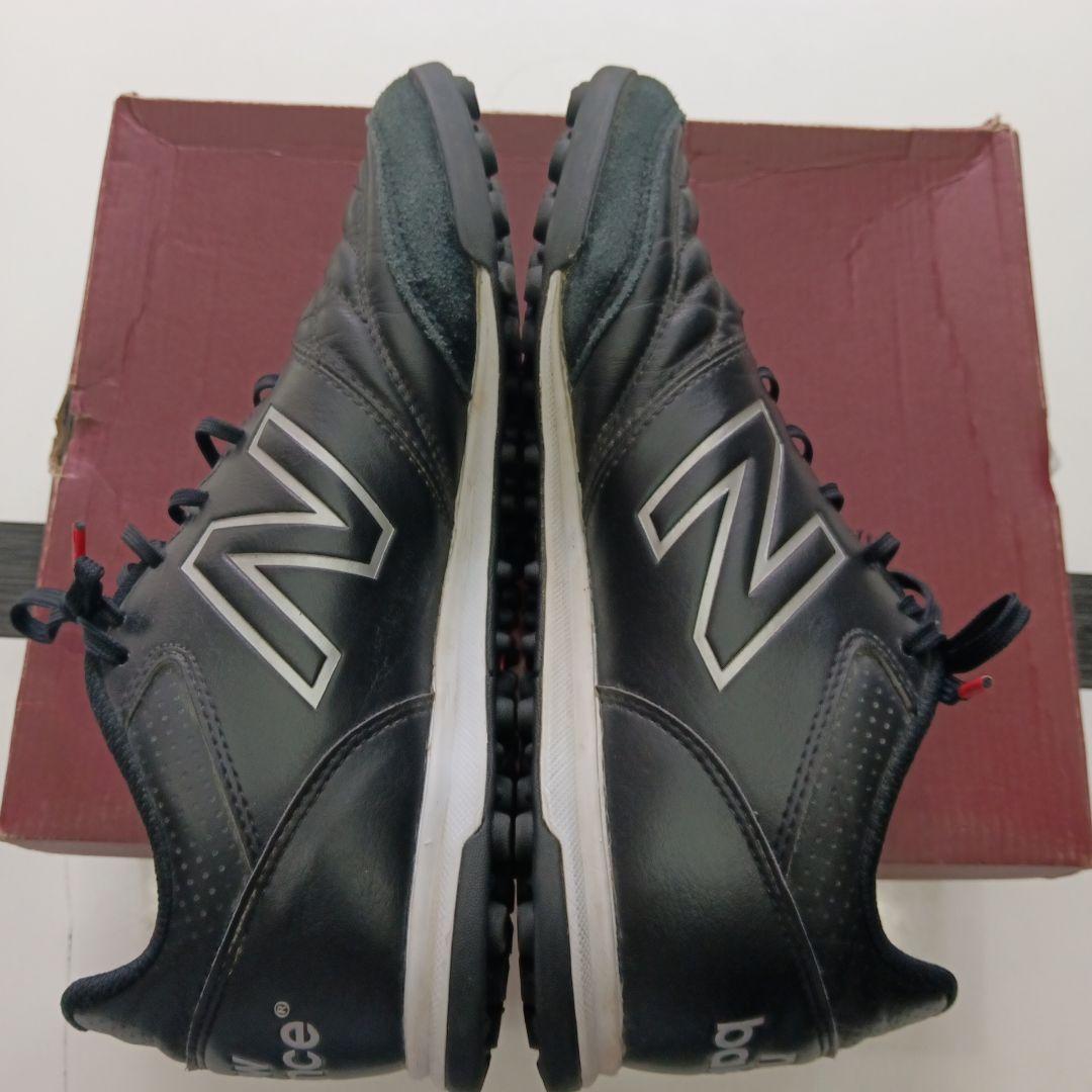 New Balance 442 ブラック サッカートレーニングシューズ27サイズ