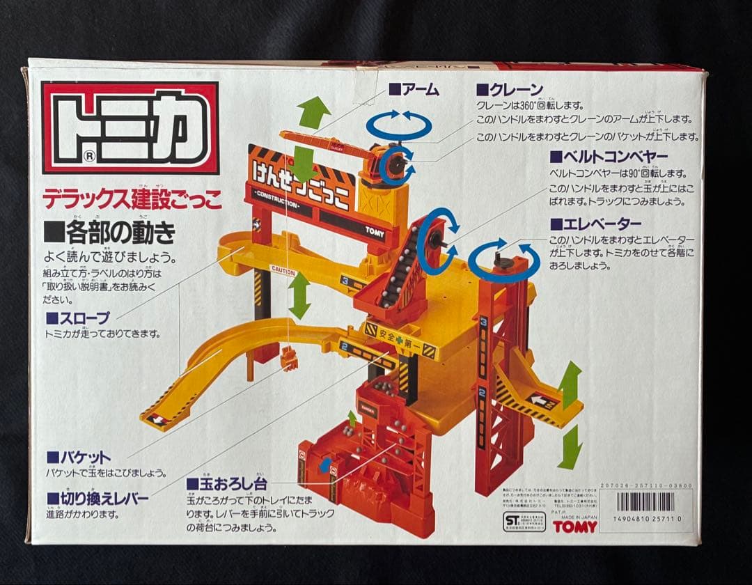 未開封 トミカ デラックス建設ごっこ