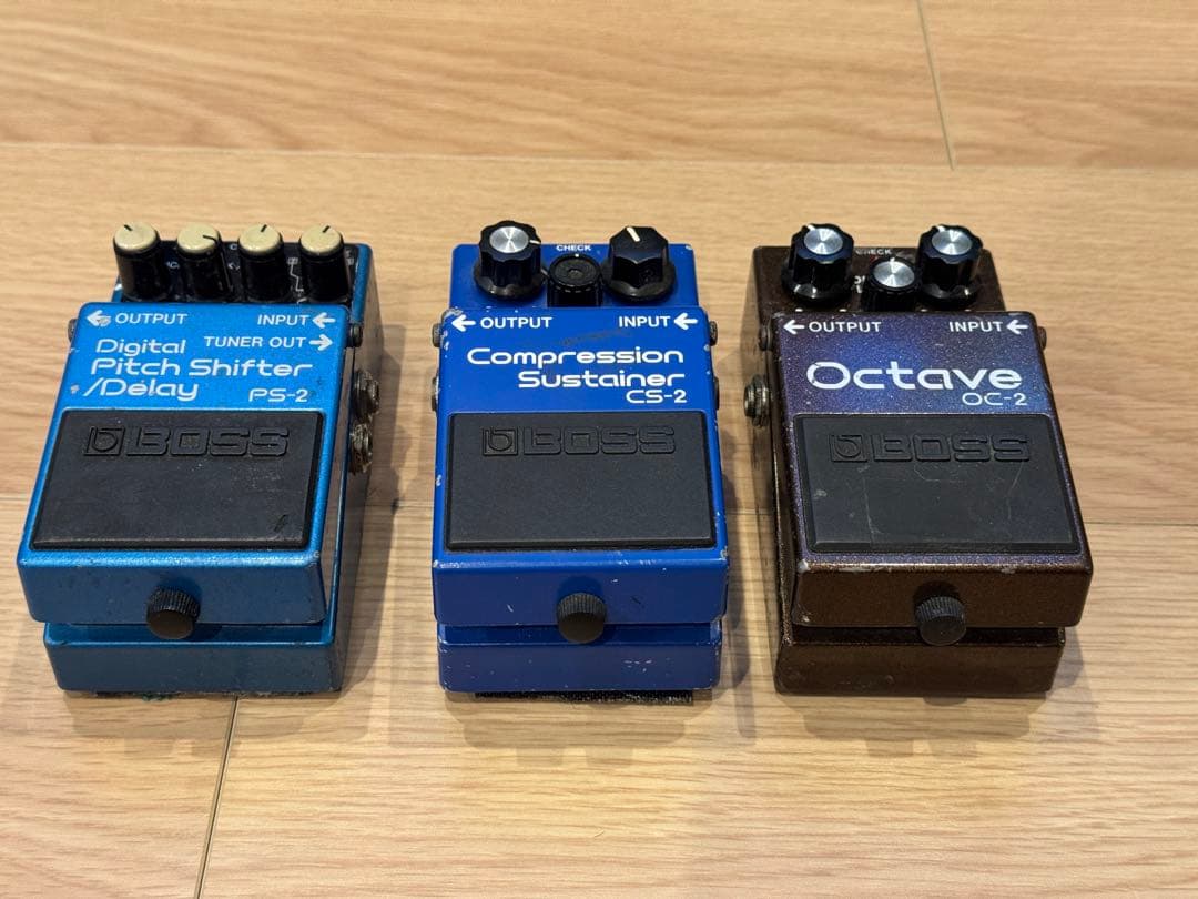 【ビンテージ】BOSS PS-2 、CS-2 、OC-2 セット