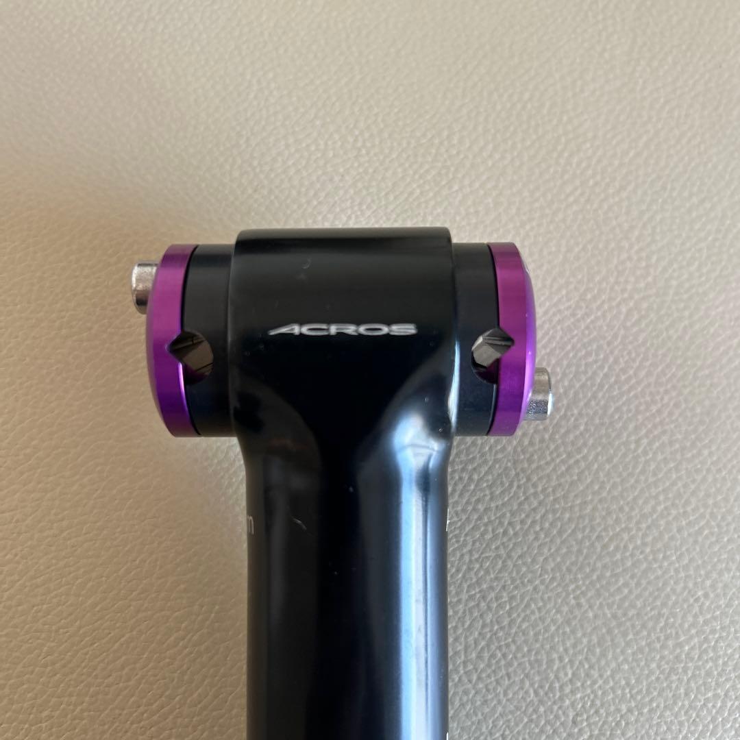 ACROS ASP シートポスト ブラック/パープル　30.9mm