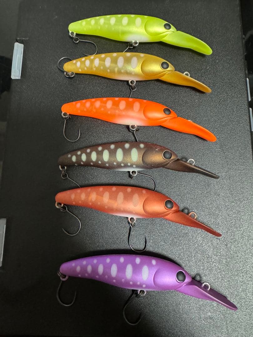ハルシオンシステム　月虫66MD 6g 6色セット