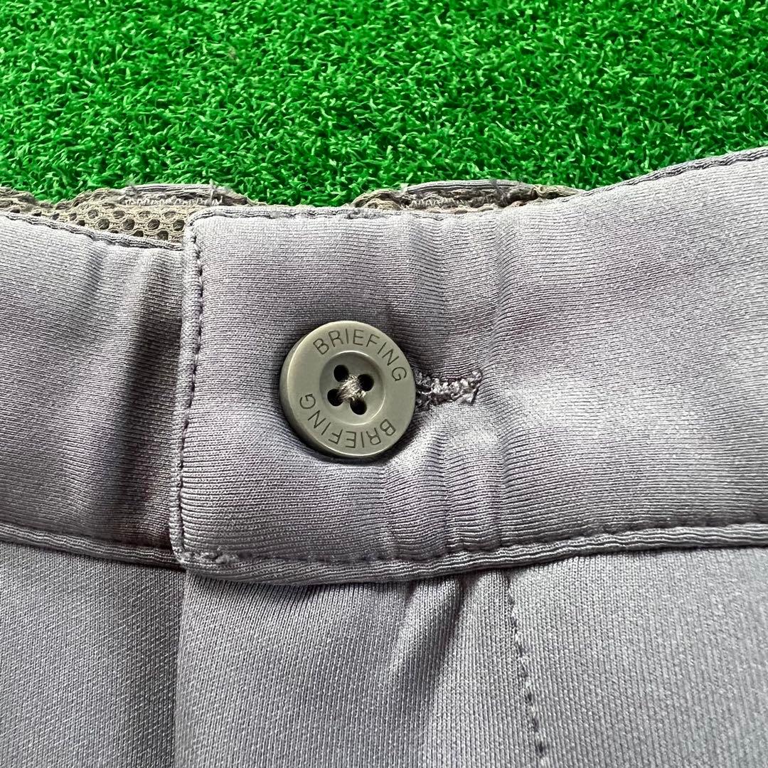 ブリーフィング 3D LOGO SLIM PANTS　スリムパンツ Lグレー