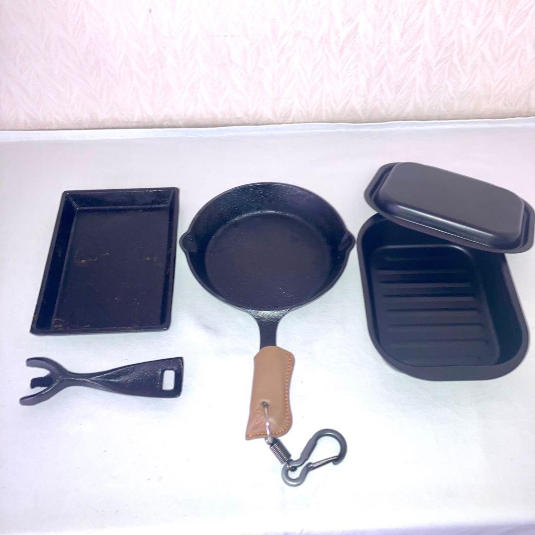 キャプテンスタッグ　カマドB6 【改造】　その他　ソロキャンプ用品セット