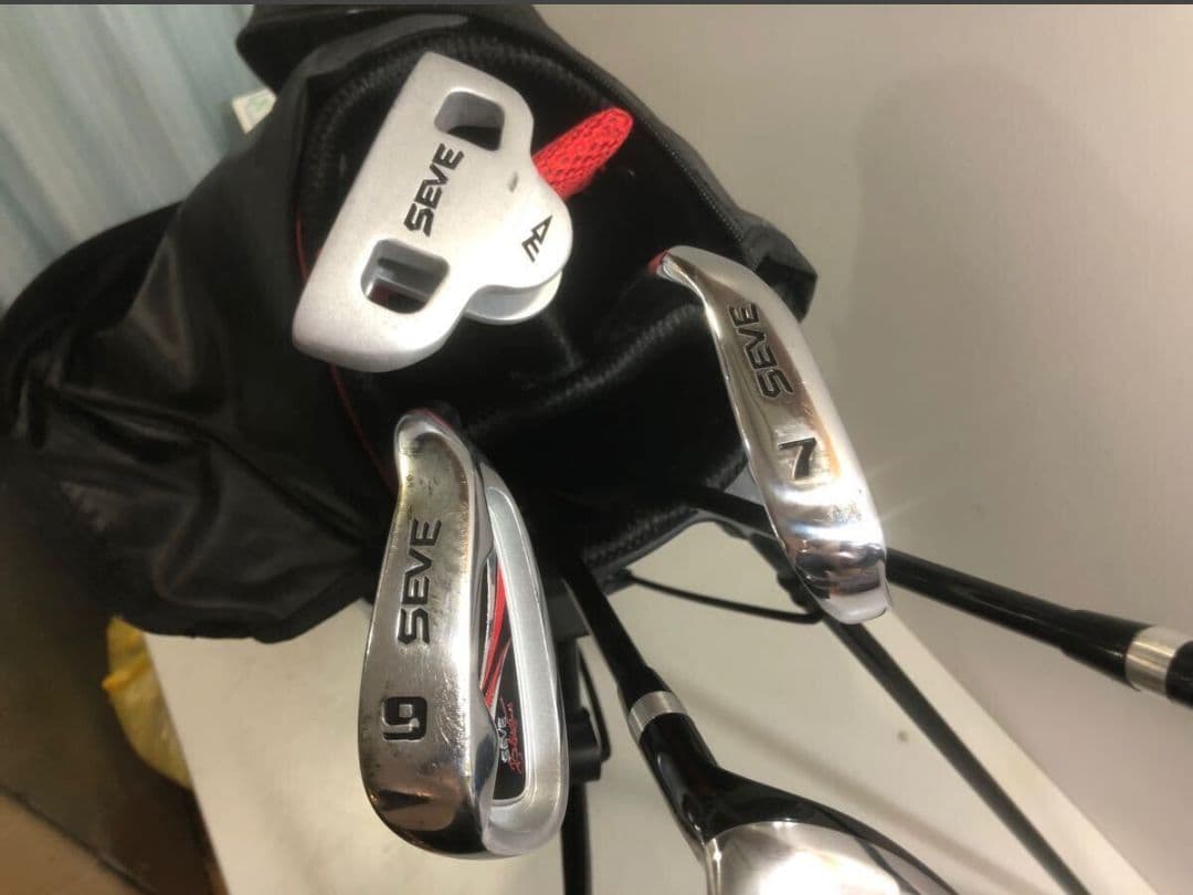 SEVE バレステロス ゴルフセット 子供用 キッズ ゴルフシューズ21.0cm