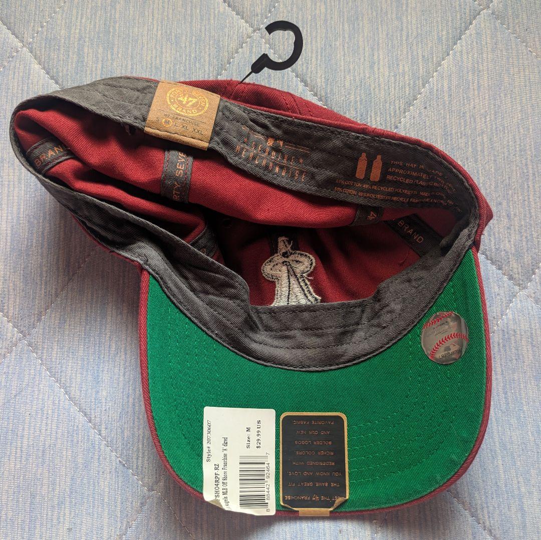 47 Brand Angels キャップ Mサイズ 赤