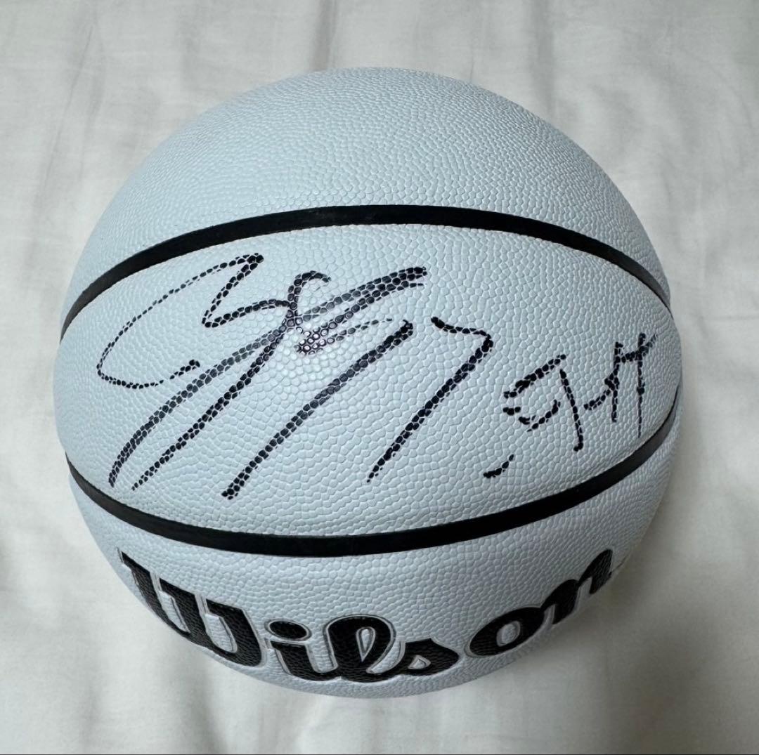 【超希少】Wilson 河村勇輝サイン入りバスケットボール　PSA鑑定