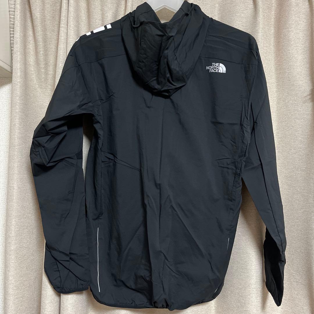 THE NORTH FACE ブラック ナイロンジャケット　TNFRUN M