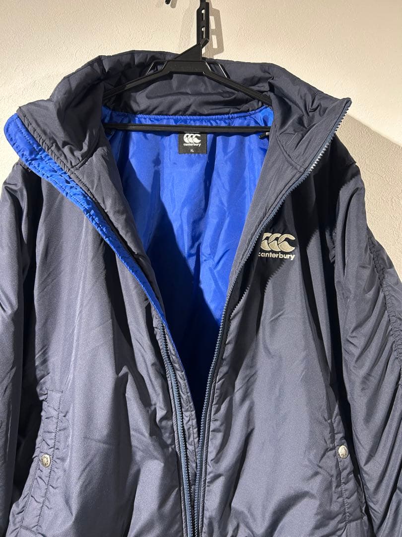 定価2.4万 新品同様 canterbury MA-1 中綿ジャケット XL