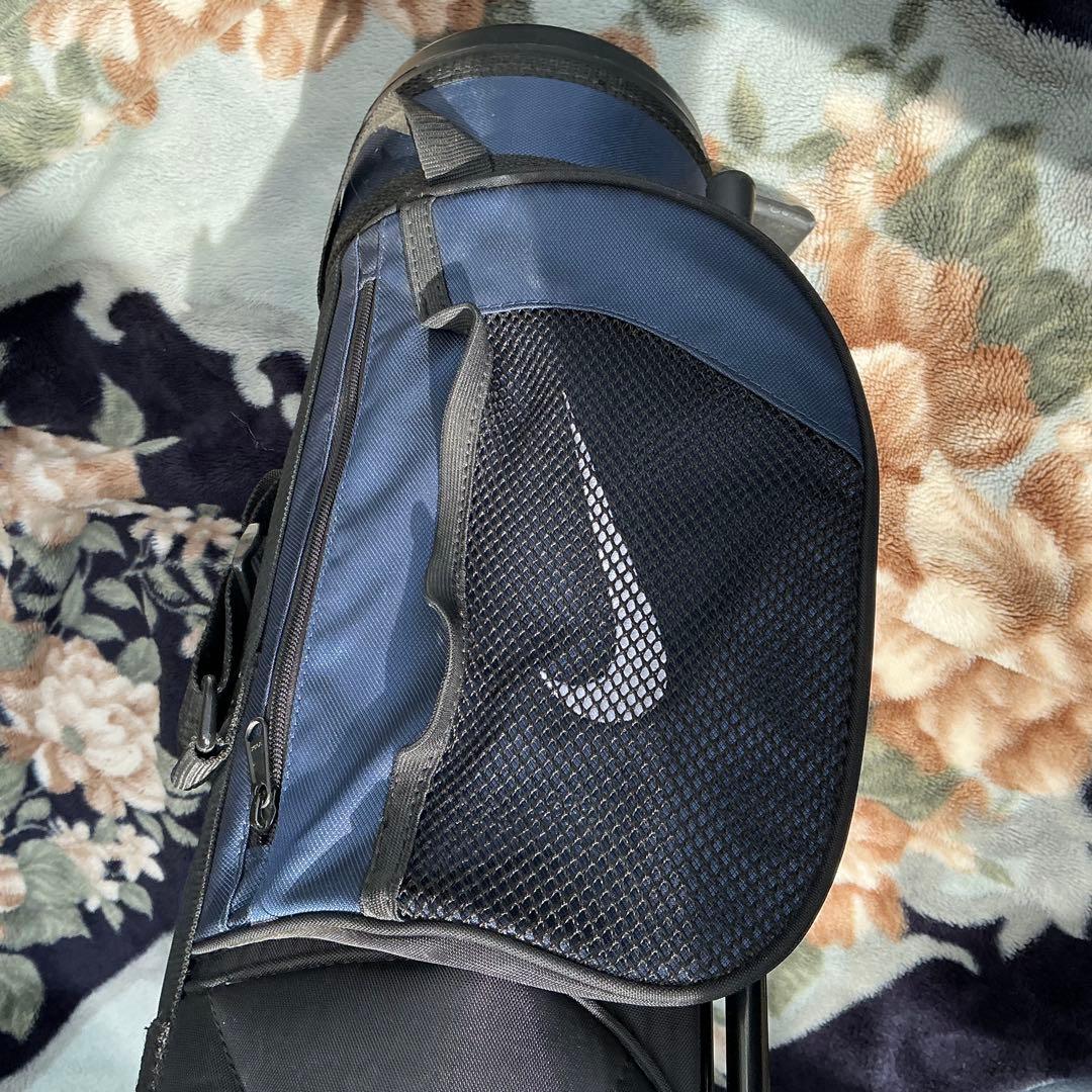 【希少】NIKE GOLF 軽量スタンド式キャディバッグ ネイビー