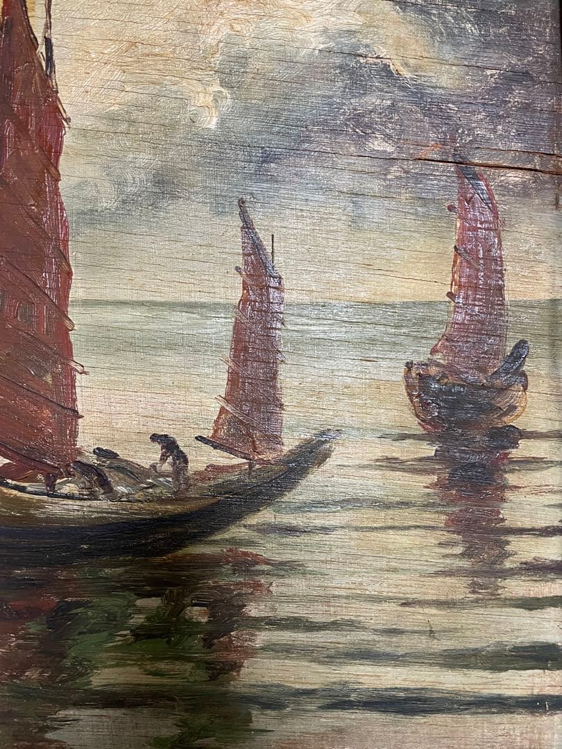 古西洋油絵　希少