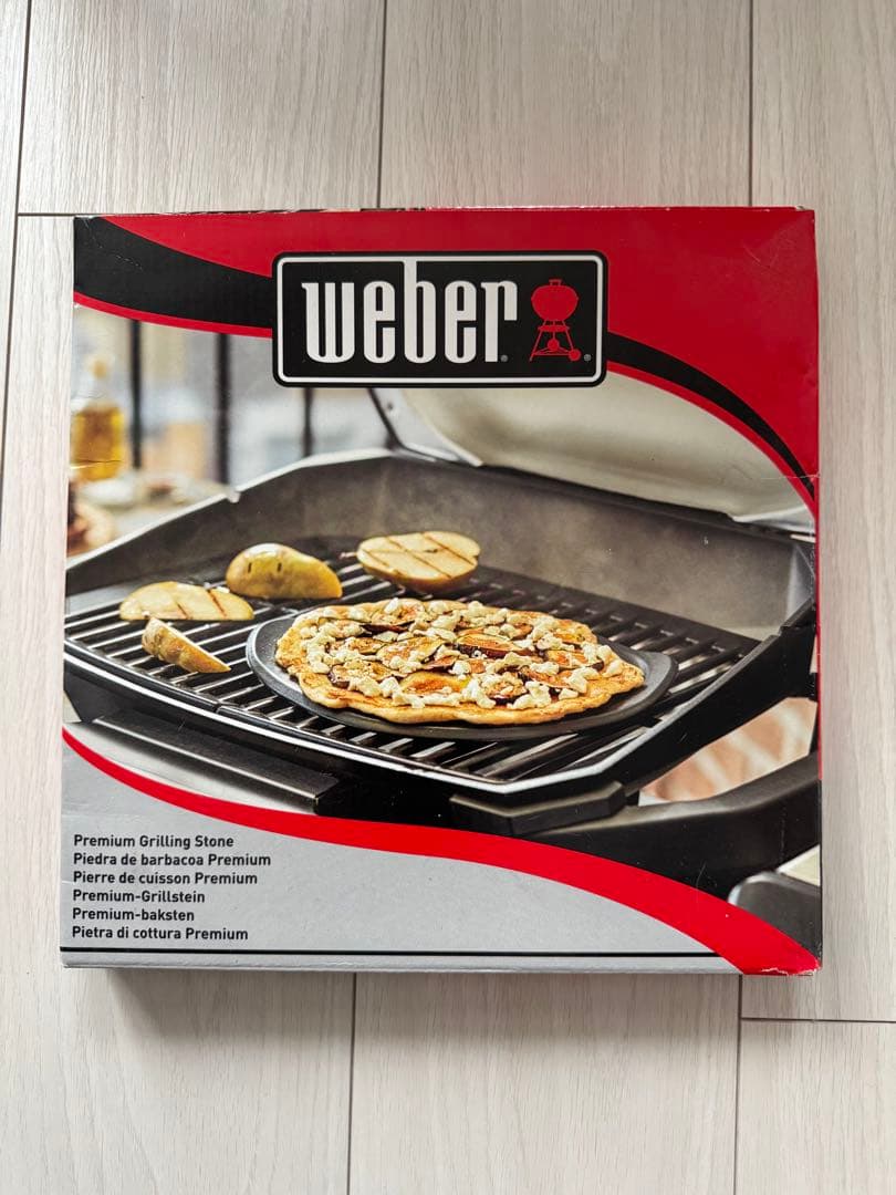 weber Pulse1000電気BBQグリル 未使用品 グリドル ピザストーン