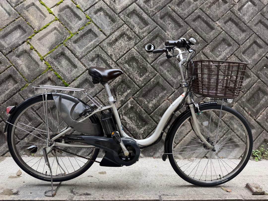 ヤマハ26インチ バッテリー 12.8Ah 電動自転車【中古】