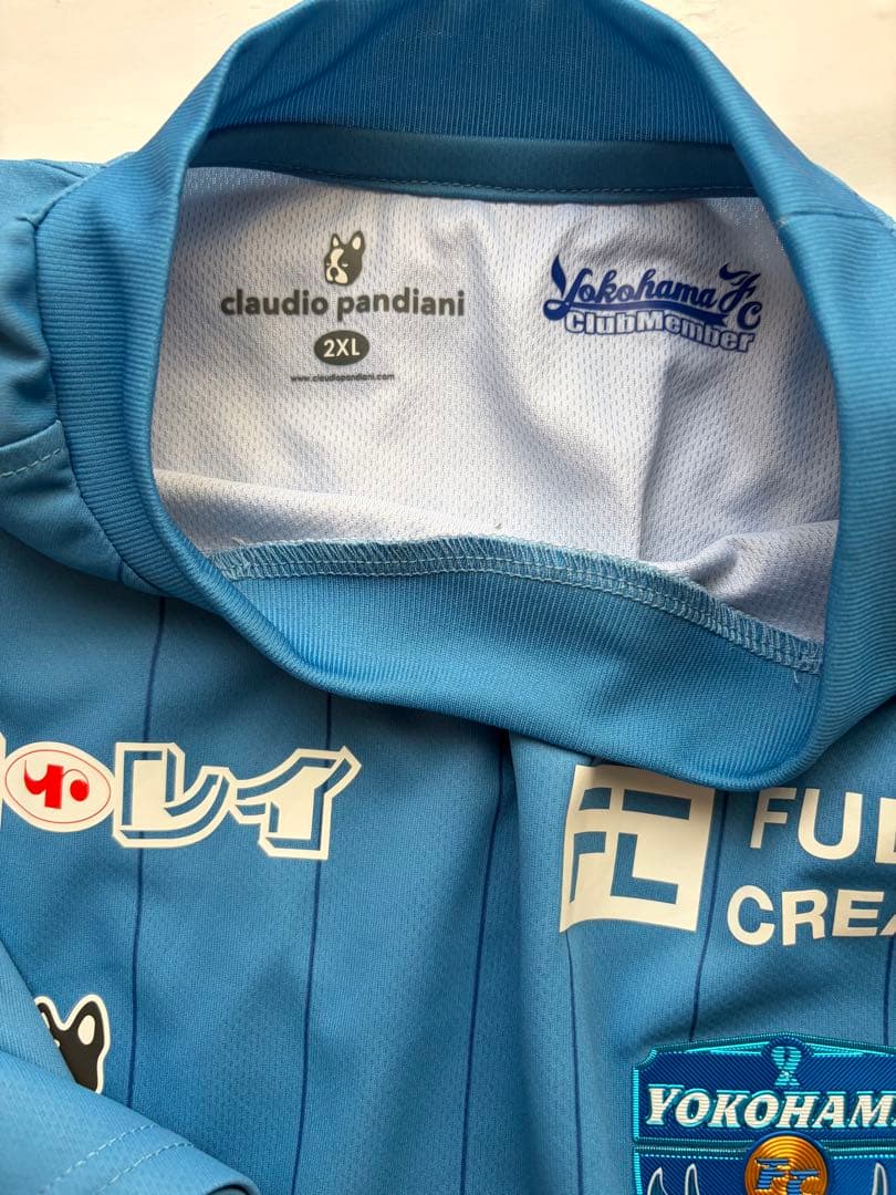 横浜FC 2021オフィシャルユニフォーム（プレーヤーズモデル） 2XL