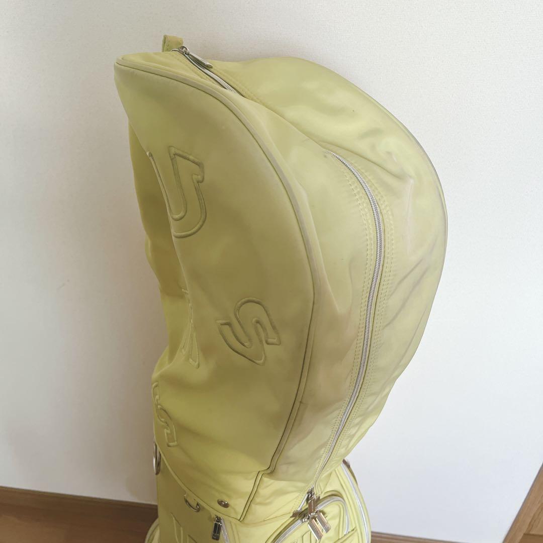 K291 M.U SPORTS 可愛い！イエローキャディバッグ