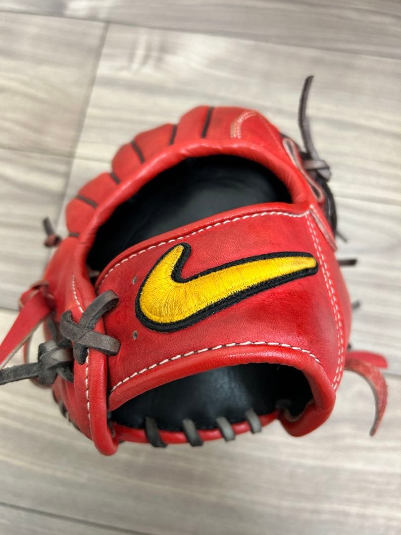 NIKE ナイキ 野球グローブ 一般軟式用 オールラウンド 赤