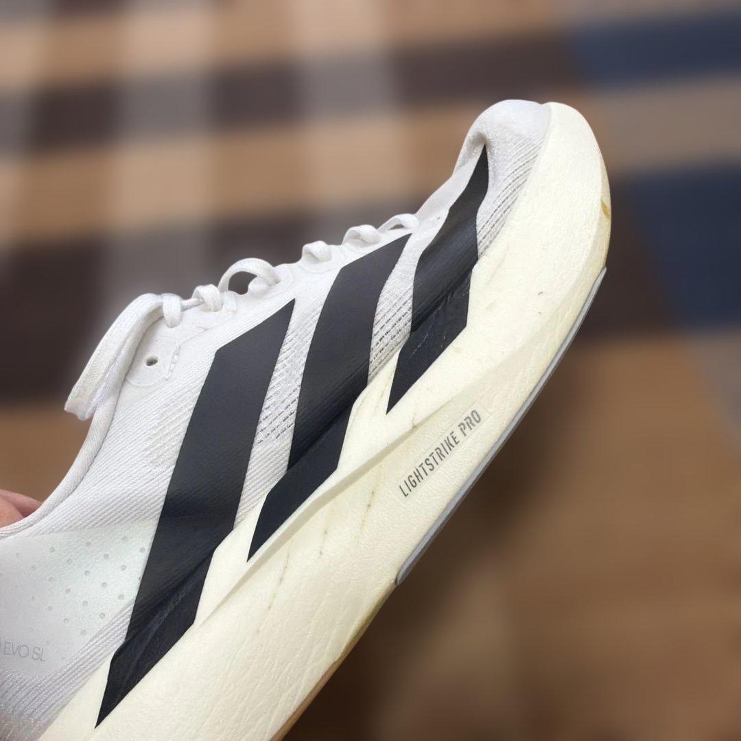 adidas アディゼロ EVO SL W 24.5cm ランニングシューズ