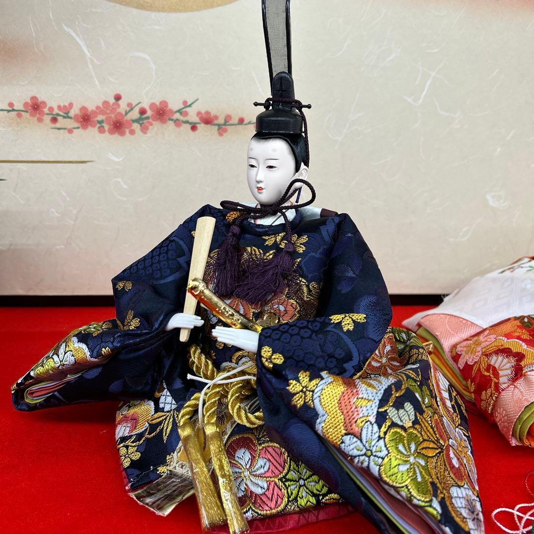 【398】様雛人形セット 男雛・女雛 ひな祭り親王飾り