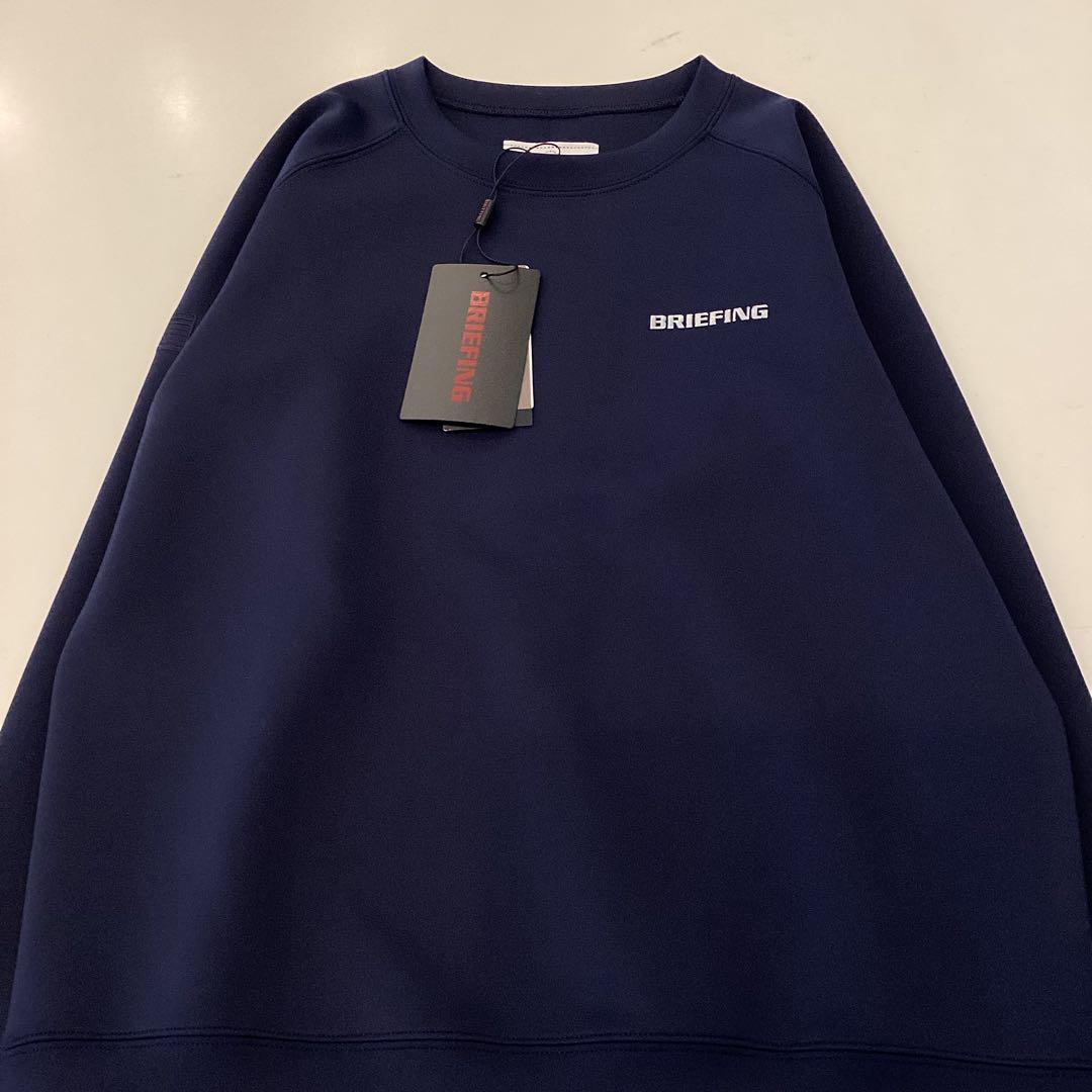 新品　BRIEFING WS 3D LOGO CREWNECK S