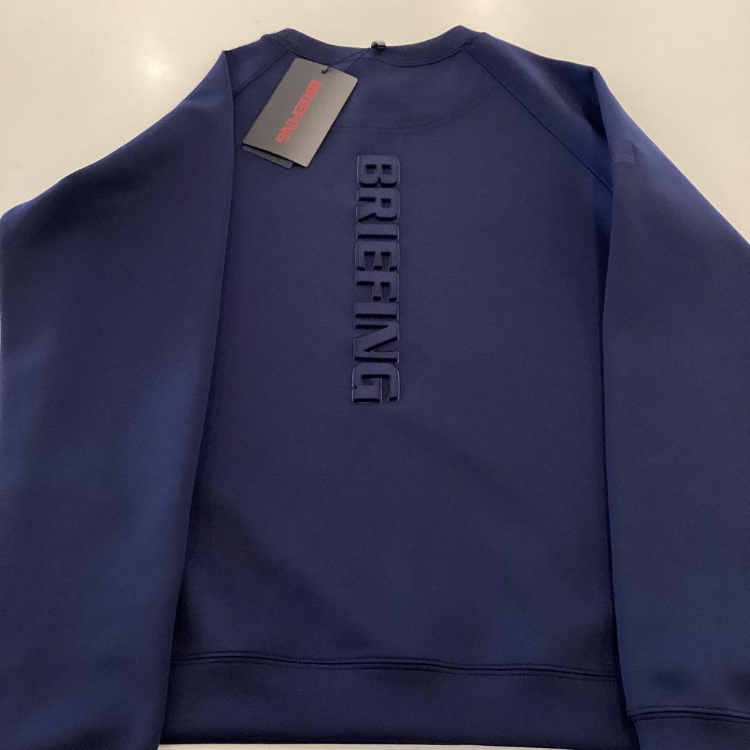 新品　BRIEFING WS 3D LOGO CREWNECK S