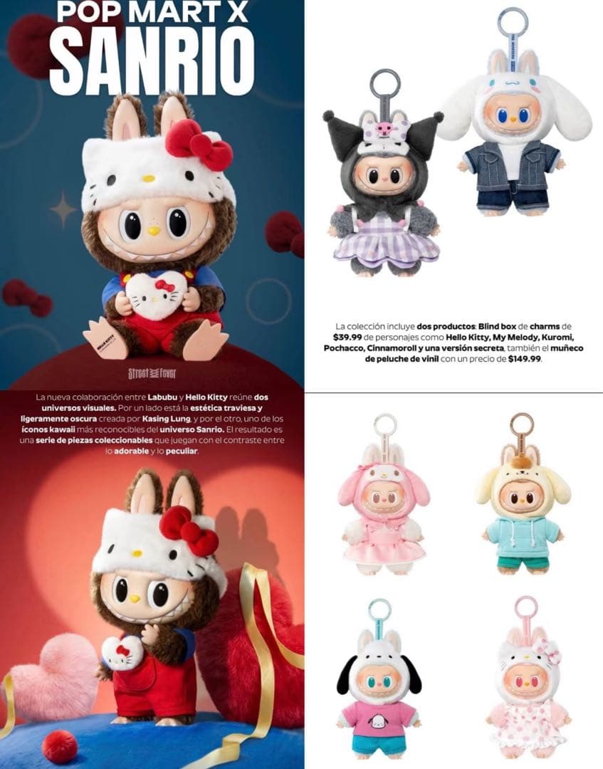 《シュリンク付き未開封》 LABUBU×Sanrio アソート ラブブ サンリオ