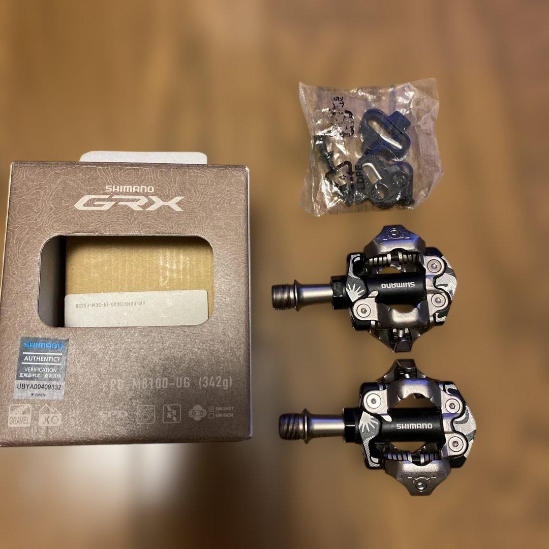 シマノ PD-M8100-UG SPD GRX ビンディングペダル