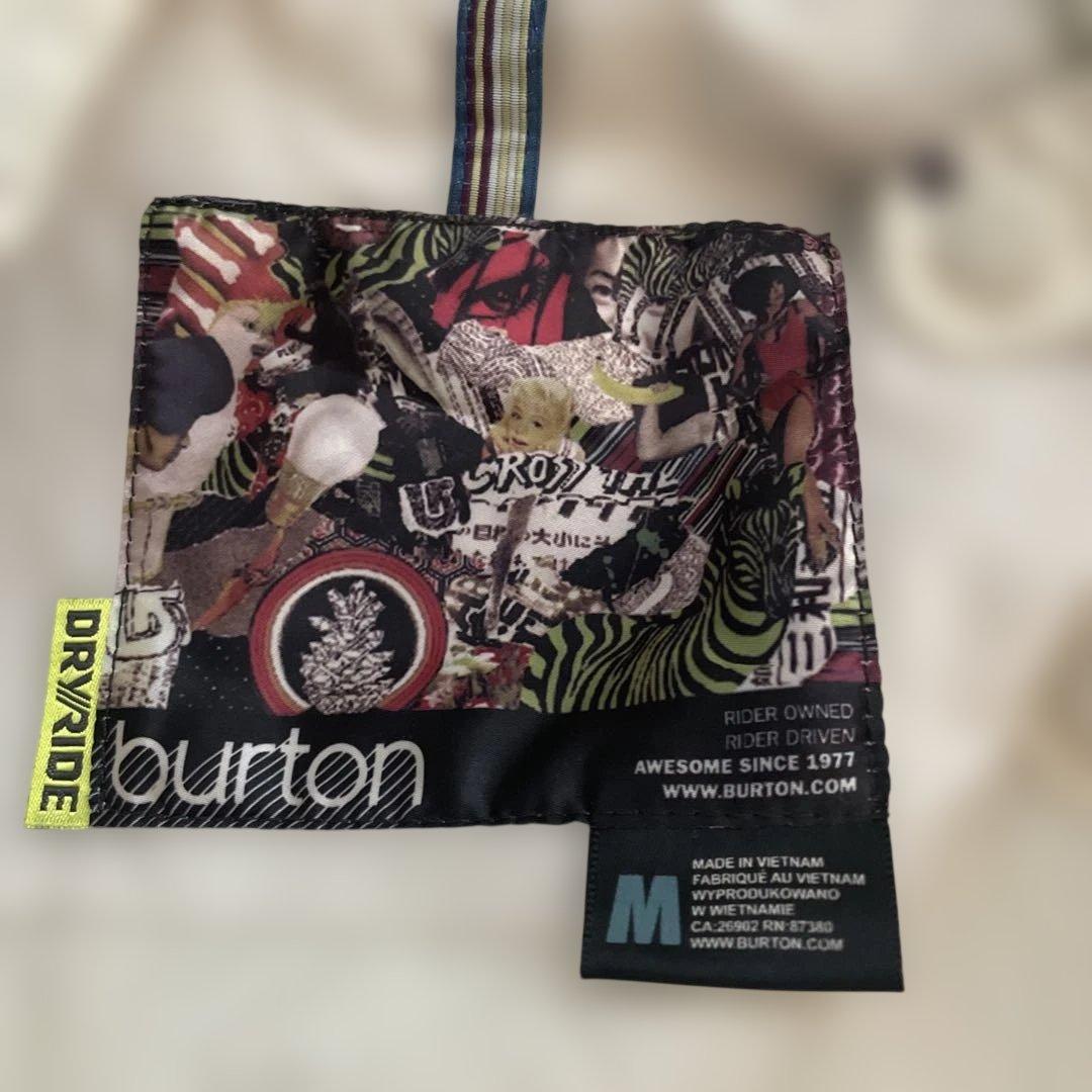 Burton スノーボードジャケット ジュニアM ホワイトドット