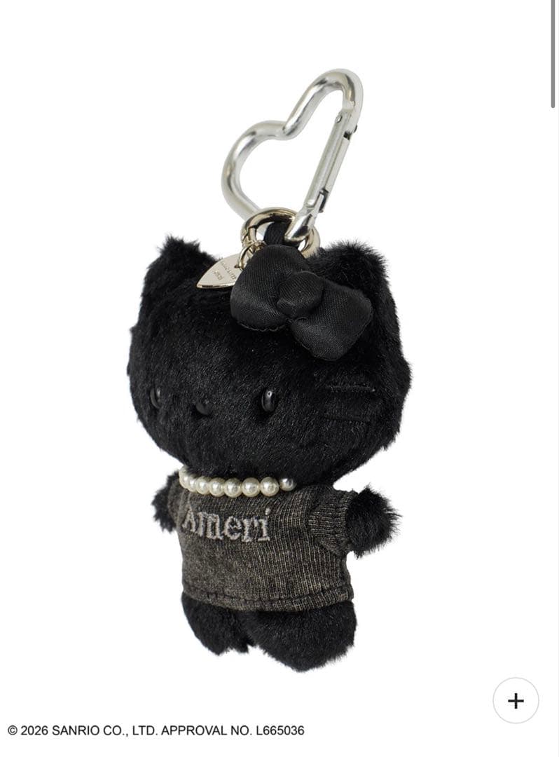 HELLO KITTY×Ameri MASCOT KEYCHAIN／ハローキティ
