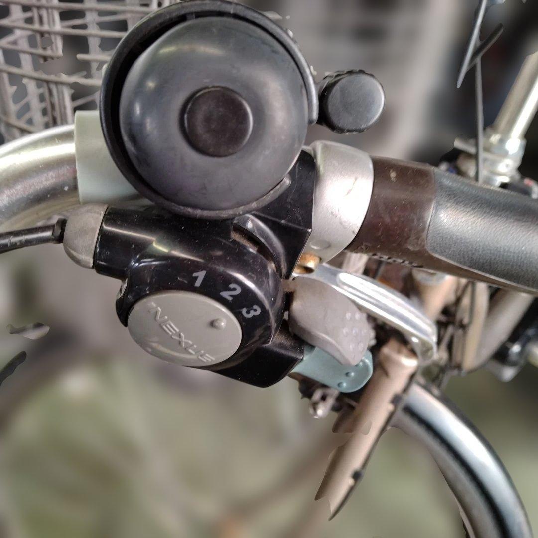 [857]送料無料 ヤマハ PAS SION U 電動自転車 大容量BT付き！