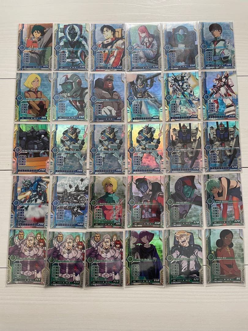 ガンダムカードビルダー　連邦　ジオン　まとめ売り