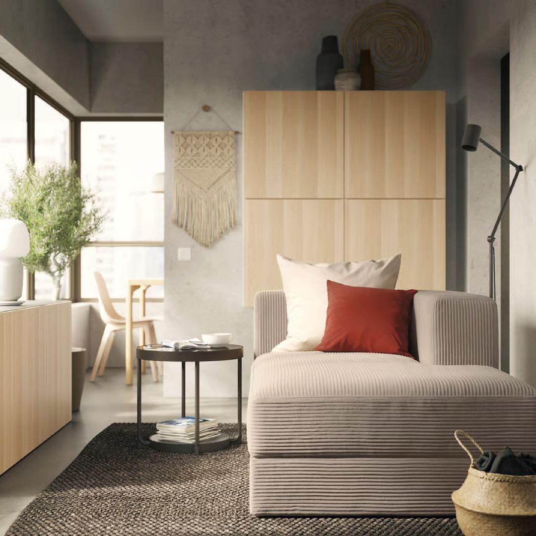 【2/2】IKEA イケア JÄTTEBO イェッテボ ソファ 寝椅子 右