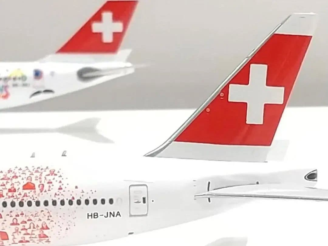 スイス航空 ボーイング777 特別塗装 1/400