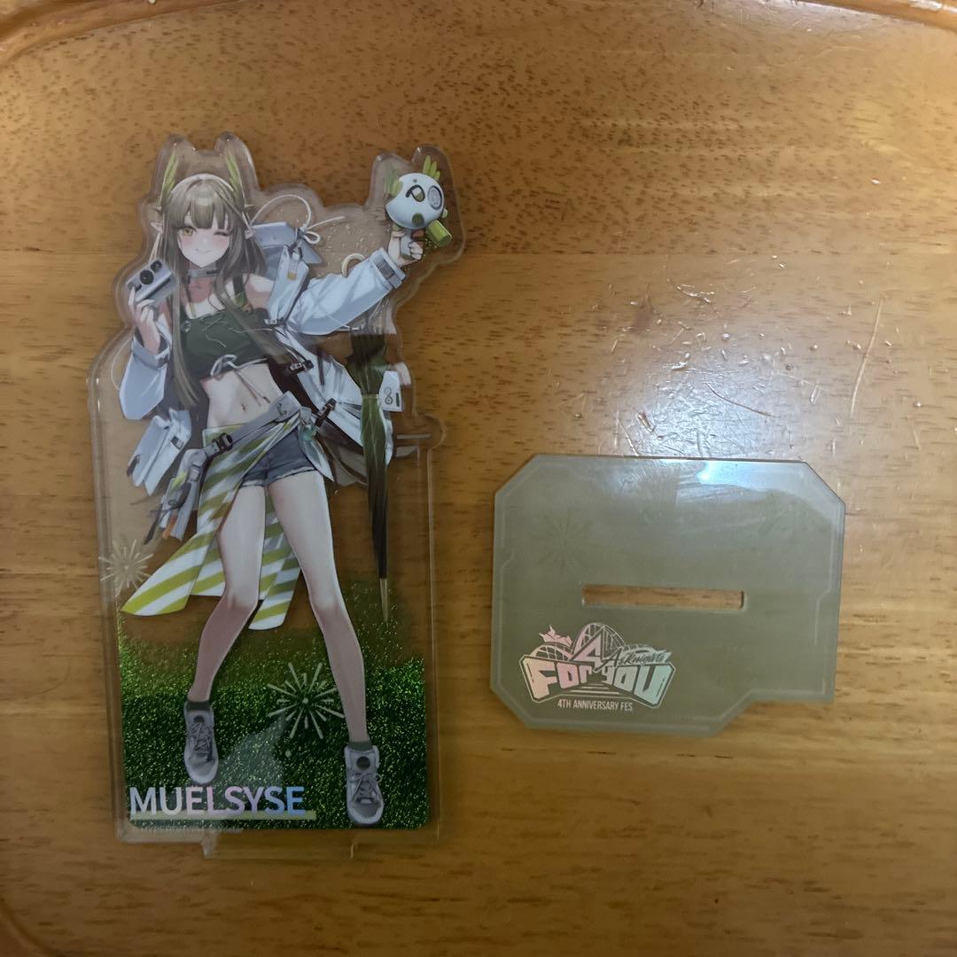 アークナイツ4thAnniversaryFesキービジュアル アクリルスタンド