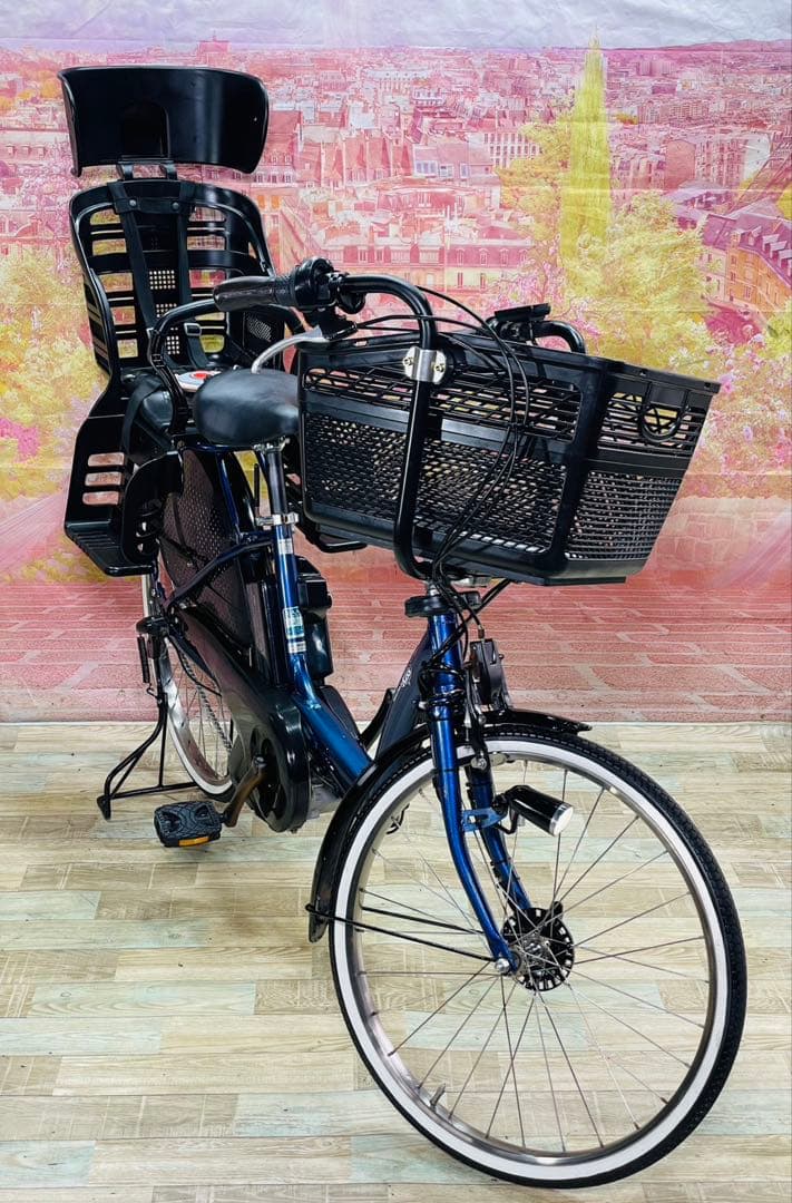 ZK3674 電動自転車 ヤマハ パスキス 子供乗せ 26インチ 送料無料
