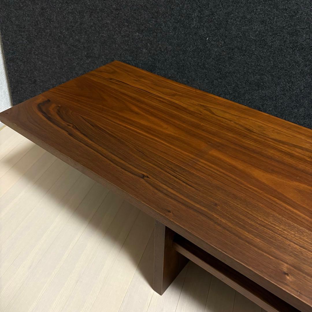 大川家具　コの字　Konoji テレビボード　無垢材　ウォールナット　テレビ台
