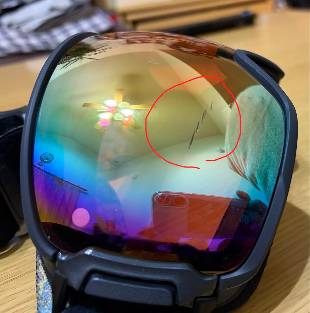 DICE スノーボードゴーグル 交換レンズ付き