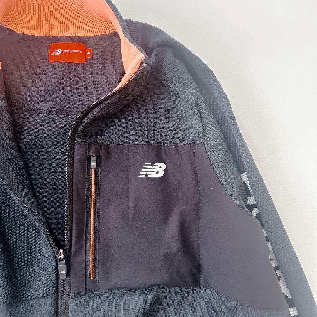 XL 美品　ニューバランスゴルフ　フルジップニットブルゾン　6 ジャージ