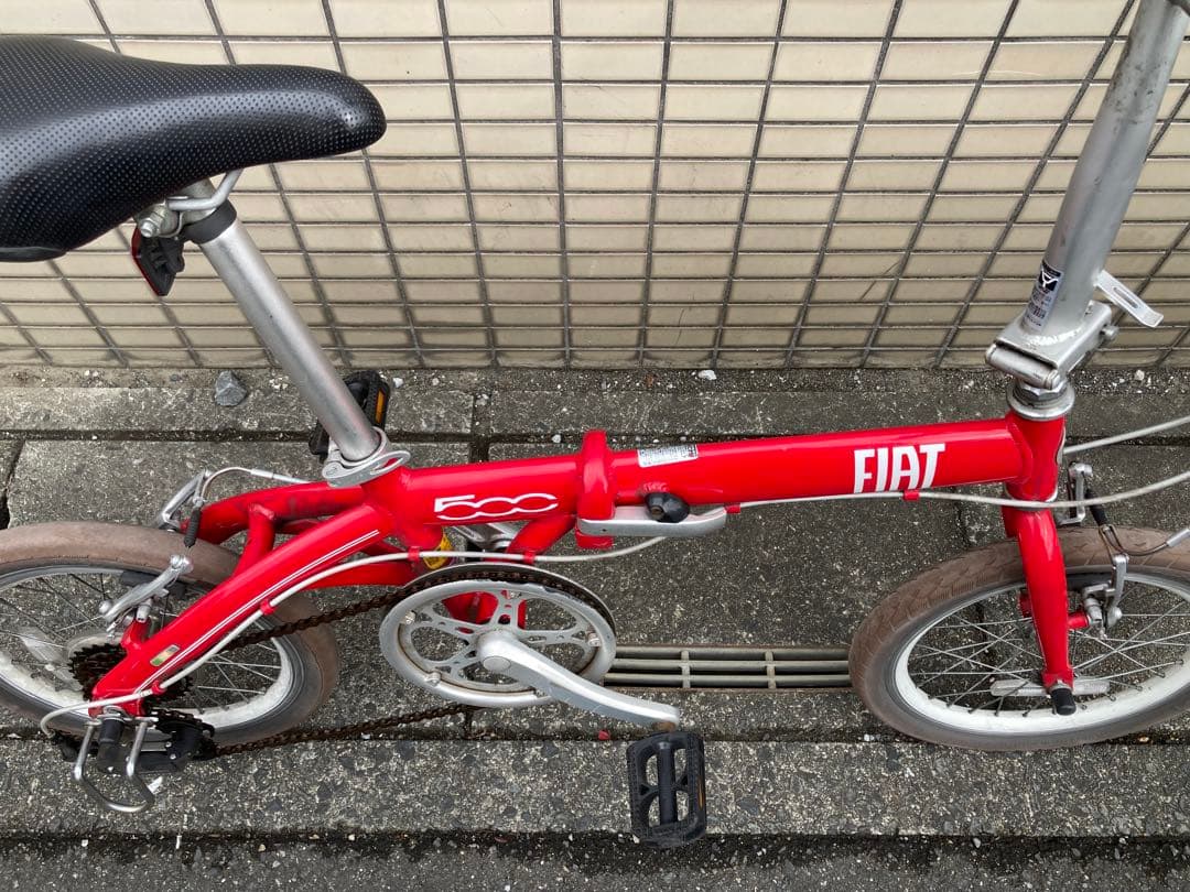 折りたたみ自転車 フィアット FIAT 外装6段 軽量10.7kg GIC製
