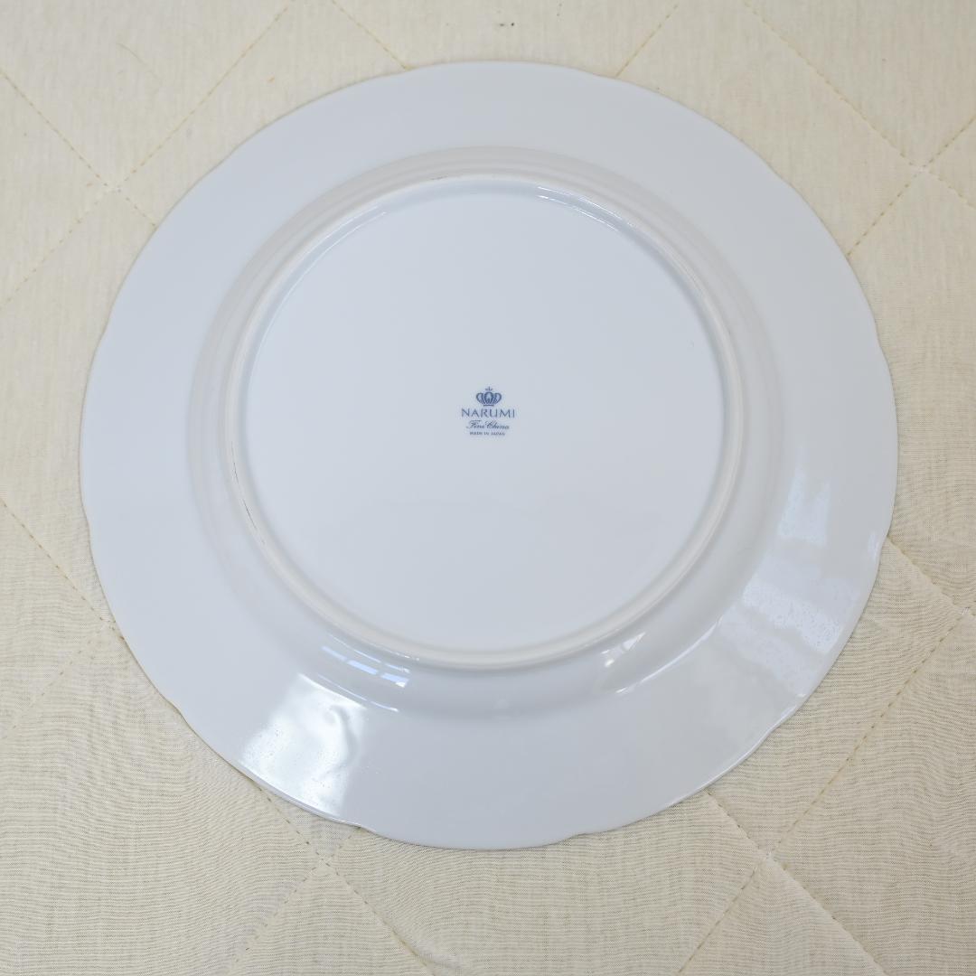 NARUMI ナルミ食器セット 植物模様 パーティーセット 大皿1 小皿5 箱付