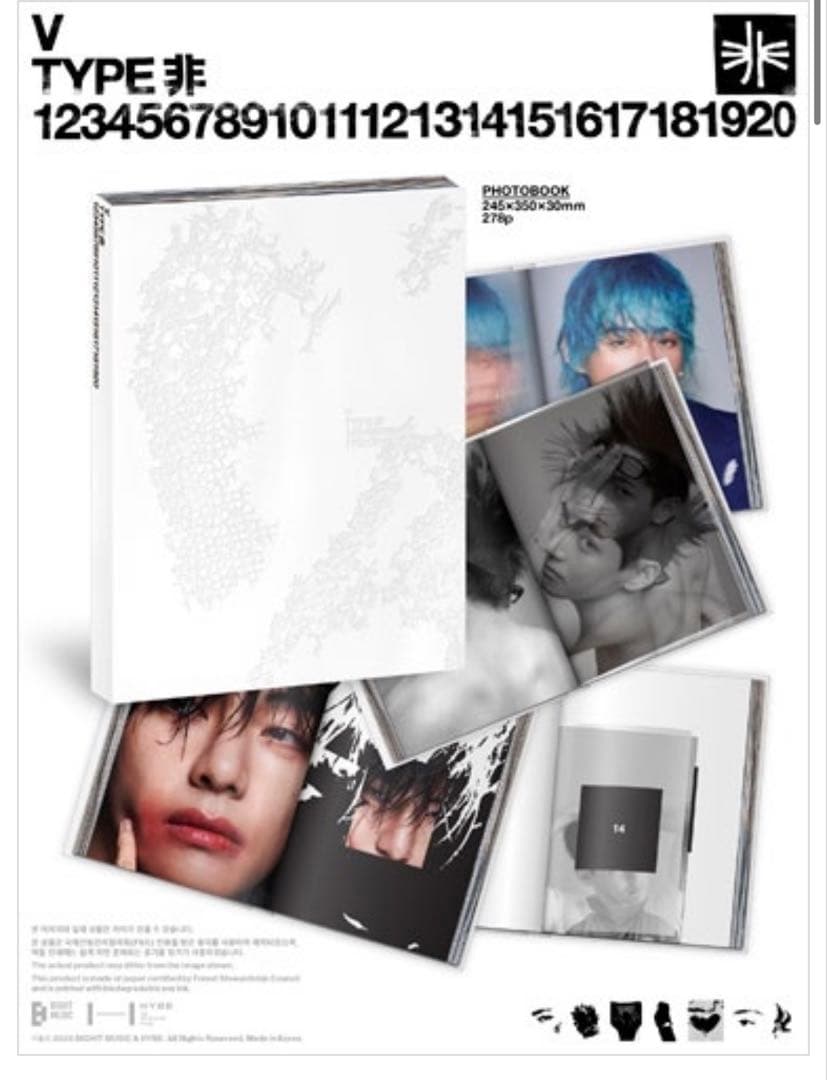 V 'TYPE 非' フォトブック　タワレコ特典付
